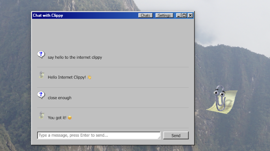Someone Made an Actual AI Clippy