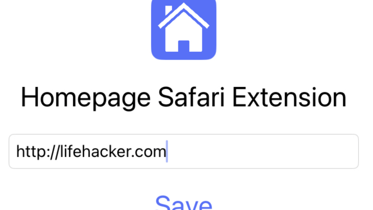 This App Lets You Set a Homepage for Safari on Your iPhone or iPad