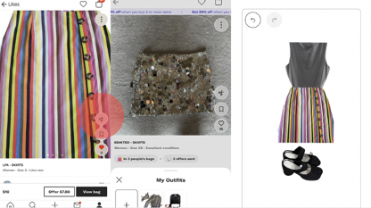 Depop’s Newest Feature Lets You Visualize a Full Outfit Assembled From Different Listings