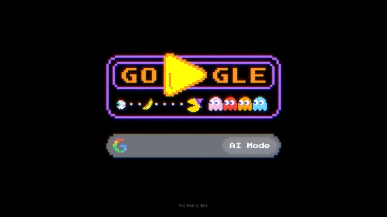 Google’s Homepage Has a Halloween-Themed PAC-MAN Game Right Now