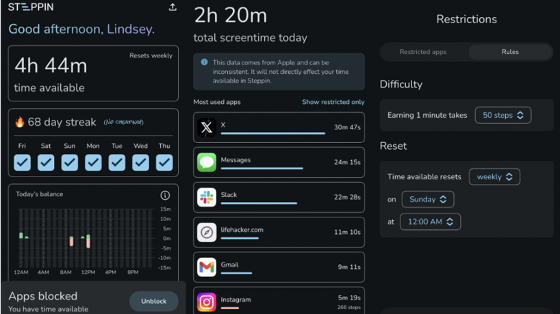 After Two Months, the Steppin App Has Helped Me Walk More and Scroll Less